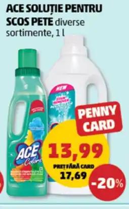 Penny ACE SOLUȚIE PENTRU SCOS PETE Ofertă