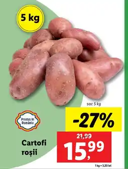 Lidl Cartofi roşii Ofertă