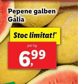Lidl Pepene galben Galia Ofertă
