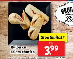 Lidl Rulou cu salam chorizo Ofertă