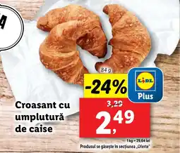 Lidl Croasant cu umplutură de caise Ofertă