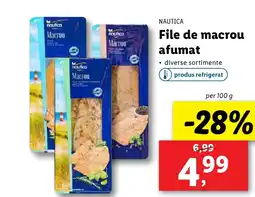 Lidl NAUTICA File de macrou afumat Ofertă