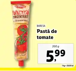Lidl BARESA Pastă de tomate Ofertă