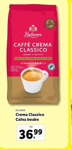 Lidl BELLAROM Crema Classico Cafea boabe Ofertă