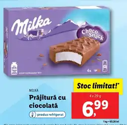 Lidl MILKA Prăjitură cu ciocolată Ofertă