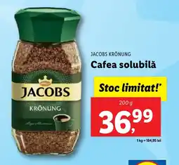 JACOBS KRÖNUNG Cafea solubilǎ