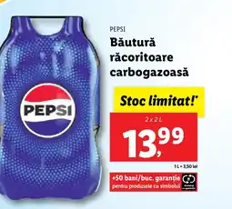 Lidl PEPSI Băutură răcoritoare carbogazoasă Ofertă