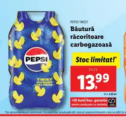 Lidl PEPSI TWIST Băutură răcoritoare carbogazoasă Ofertă