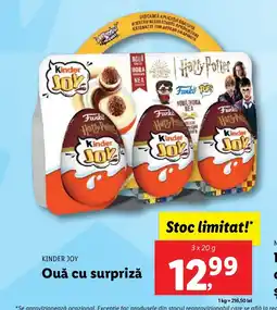 Lidl KINDER JOY Ouă cu surpriză Ofertă
