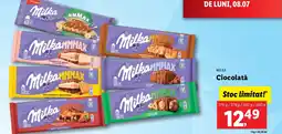 Lidl MILKA Ciocolată Ofertă