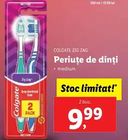 Lidl COLGATE ZIG ZAG Periuţe de dinți Ofertă