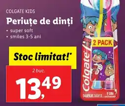 Lidl COLGATE KIDS Periuţe de dinți Ofertă