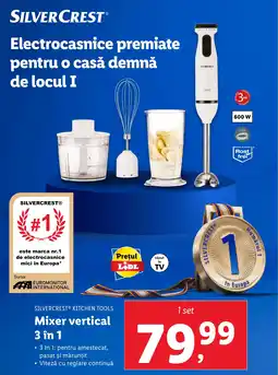 Lidl SILVERCREST® KITCHEN TOOLS Mixer vertical 3 în 1 Ofertă