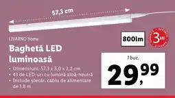 Lidl LIVARNO Home Baghetǎ LED luminoasă Ofertă