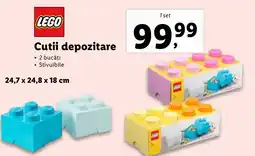 Lidl Cutii depozitare Ofertă