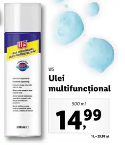 W5 Ulei multifuncțional