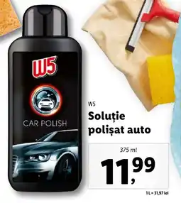 Lidl W5 Soluţie polişat auto Ofertă
