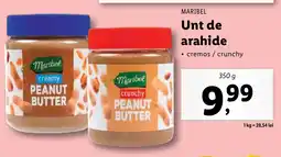 Lidl MARIBEL Unt de arahide Ofertă