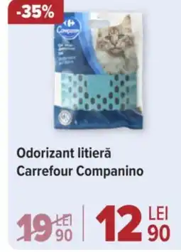 Carrefour Odorizant litieră Carrefour Companino Ofertă