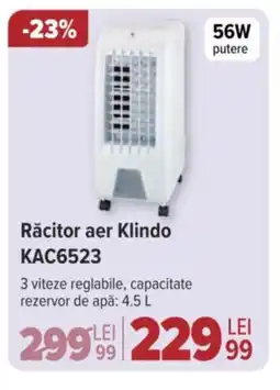 Carrefour Răcitor aer Klindo KAC6523 Ofertă