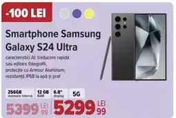 Carrefour Smartphone Samsung Galaxy S24 Ultra Ofertă