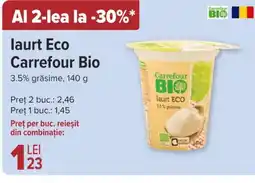 Carrefour laurt Eco Carrefour Bio Ofertă