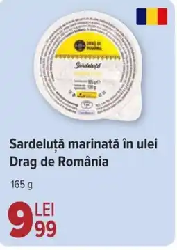 Carrefour Sardeluță marinată în ulei Drag de România Ofertă