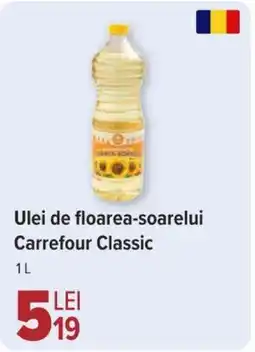 Carrefour Ulei de floarea-soarelui Carrefour Classic Ofertă