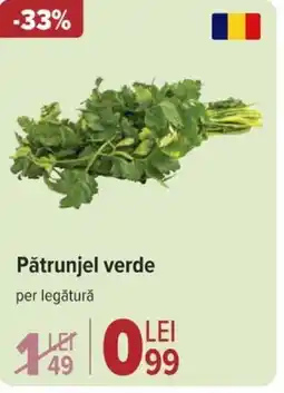 Carrefour Pătrunjel verde Ofertă