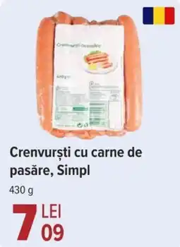 Carrefour Crenvursti cu carne de pasăre, Simpl Ofertă