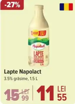 Carrefour Market Lapte Napolact Ofertă