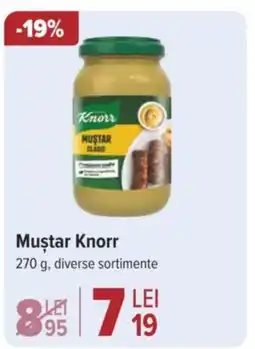 Carrefour Market Muştar Knorr Ofertă