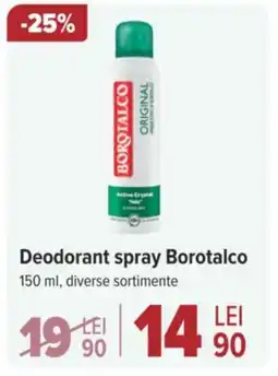 Carrefour Market Deodorant spray Borotalco Ofertă