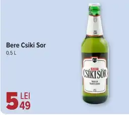 Carrefour Bere Csiki Sor 0.5L Ofertă