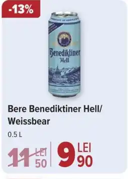 Bere Benediktiner Hell/ Weissbear 0.5L