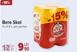 Carrefour Bere Skol Ofertă