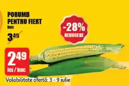 PORUMB PENTRU FIERT