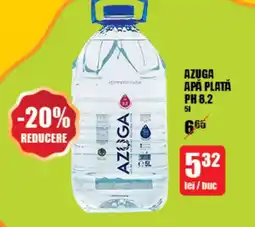 Auchan AZUGA APĂ PLATĂ PH 8.2 Ofertă