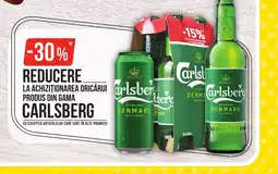 Mega Image CARLSBERG Ofertă