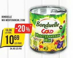 Mega Image BONDUELLE MIX MEDITERANEAN, 310G Ofertă