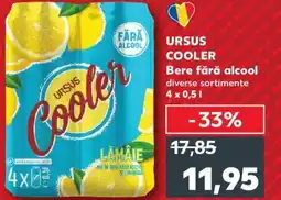 Kaufland URSUS COOLER Bere fără alcool Ofertă
