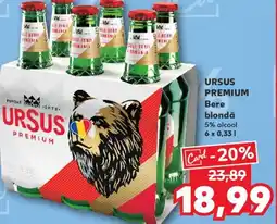 URSUS PREMIUM Bere blondă