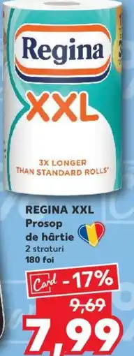 Kaufland REGINA XXL Prosop de hârtie Ofertă