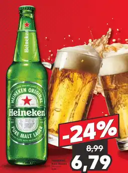 Kaufland HEINEKEN Bere blondǎ 0.66L Ofertă