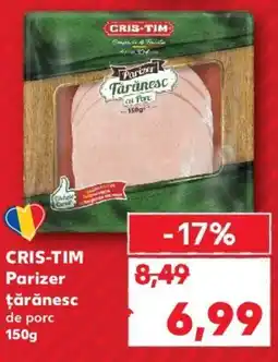 Kaufland CRIS-TIM Parizer ţărănesc Ofertă