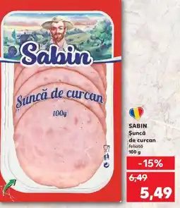 Kaufland SABIN Şuncă de curcan Ofertă