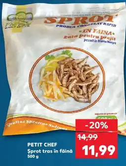 PETIT CHEF Şprot tras în făină