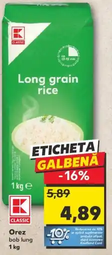 Kaufland Orez Ofertă