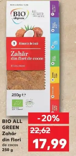 Kaufland BIO ALL GREEN Zahăr din flori Ofertă