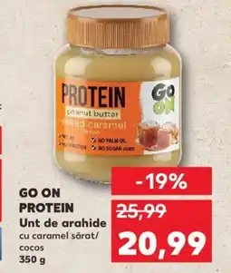 Kaufland GO ON PROTEIN Unt de arahide Ofertă